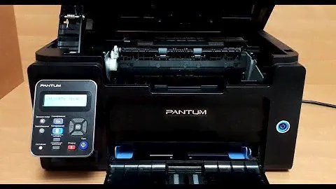 Принтер PANTUM не захватывает бумагу. "Замятие подачи". Замена ролика подачи. Инструкция.